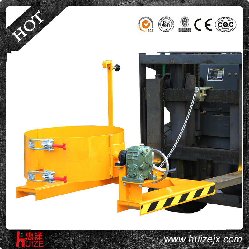 叉車專用倒桶機具（塑鐵桶，手翻轉(zhuǎn)）